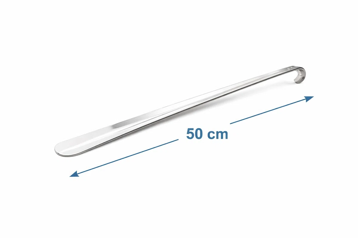 TelMo Chausse-Pied en métal, Conception très Robuste, Environ 50cm de Long