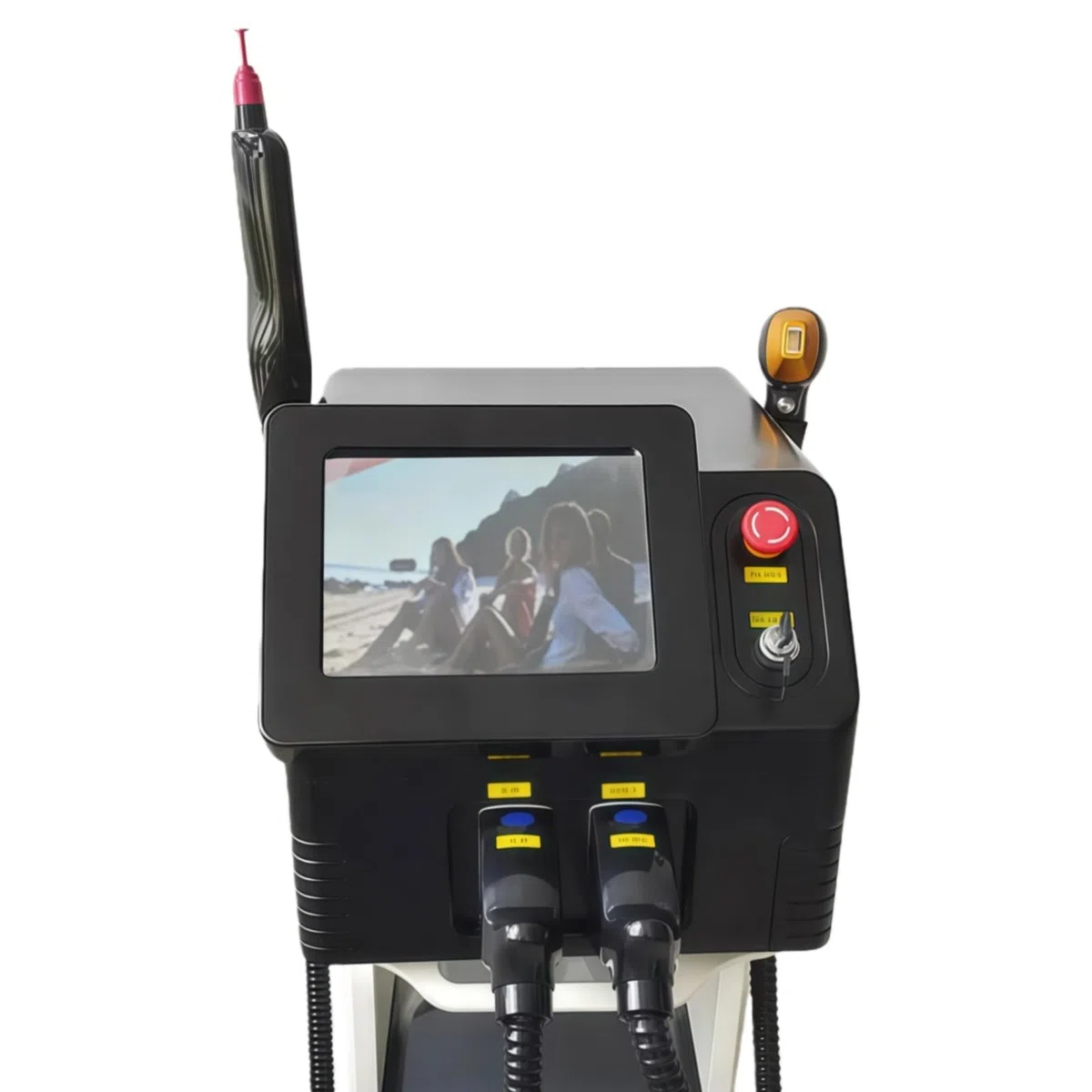 2-en-1 épilation professionnelle de titane laser diode Pico Ipl Nd Yag Picosecond laser optique épilation tatouage