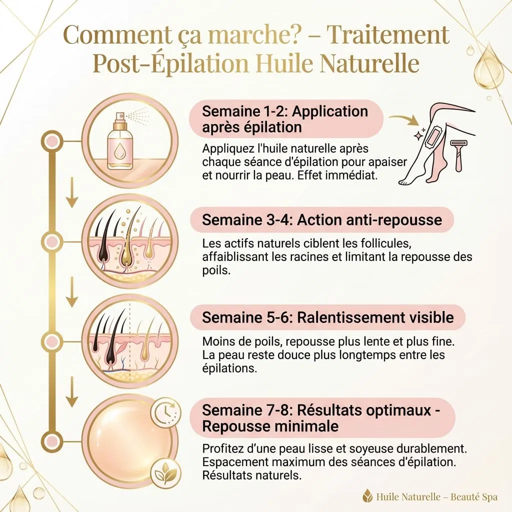 Lot de 2 Huiles de fourmi 30 ml Spray - Contre la pousse des poils - Natureluxy