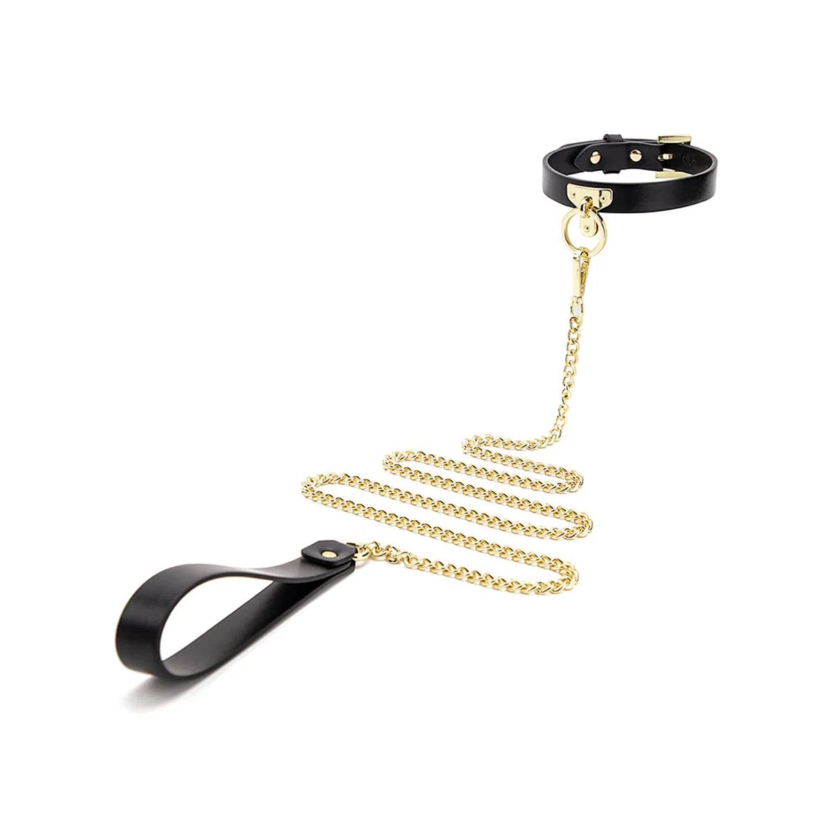 Faxianther Collier SM en Cuir PU pour Adultes jeu de couples BDSM collier ras du cou avec Laisse Réglable
