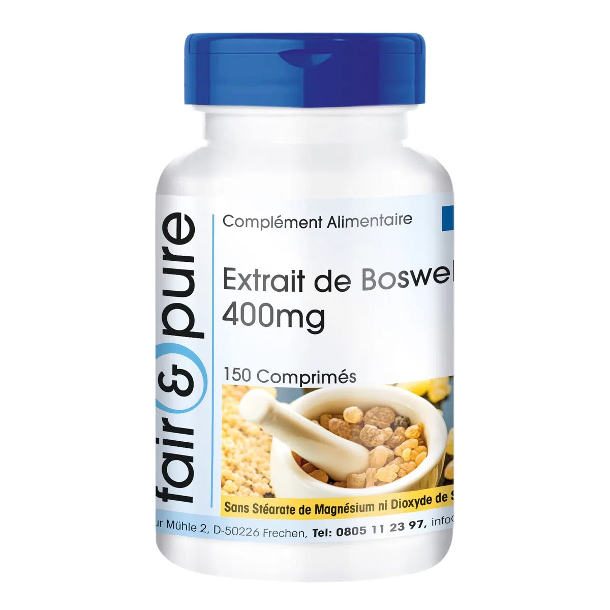 Fair & Pure® - Extrait de Boswellia 400mg 150 comprimés