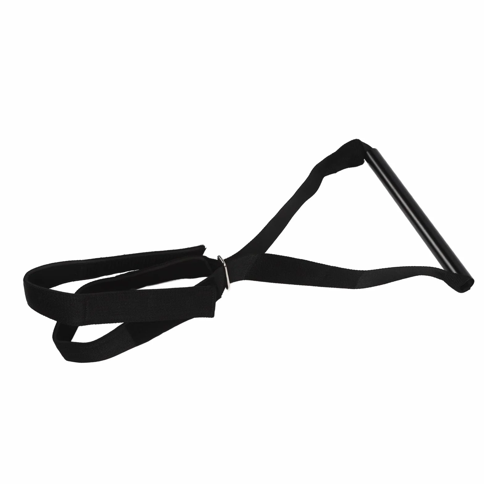 Sangle d'extension de cou - Appareil de traction cervicale avec mentonnière - Poignée confortable - Décompression chiropratique contre les douleurs cervicales et l'arthrite