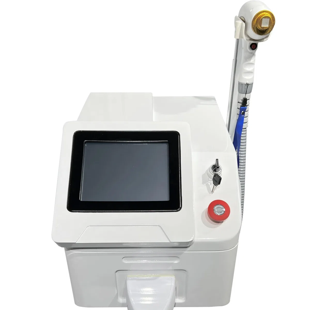 Élimination laser de diode Machine professionnelle Glace Titanium 755nm 808nm 1064nm Dispositif d'enlèvement permanent 3 Longueur d'onde Cool Skin
