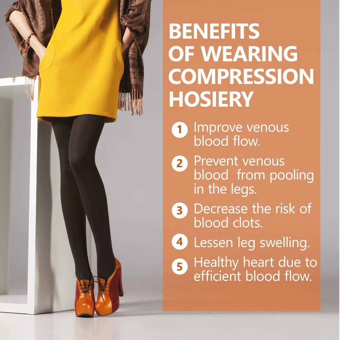 Bas de contention Elastiques Compression graduée à bout ouvert (classe médicale 2, 23-32 mmHG) pour femmes hommes Anti-thrombose Beige Small