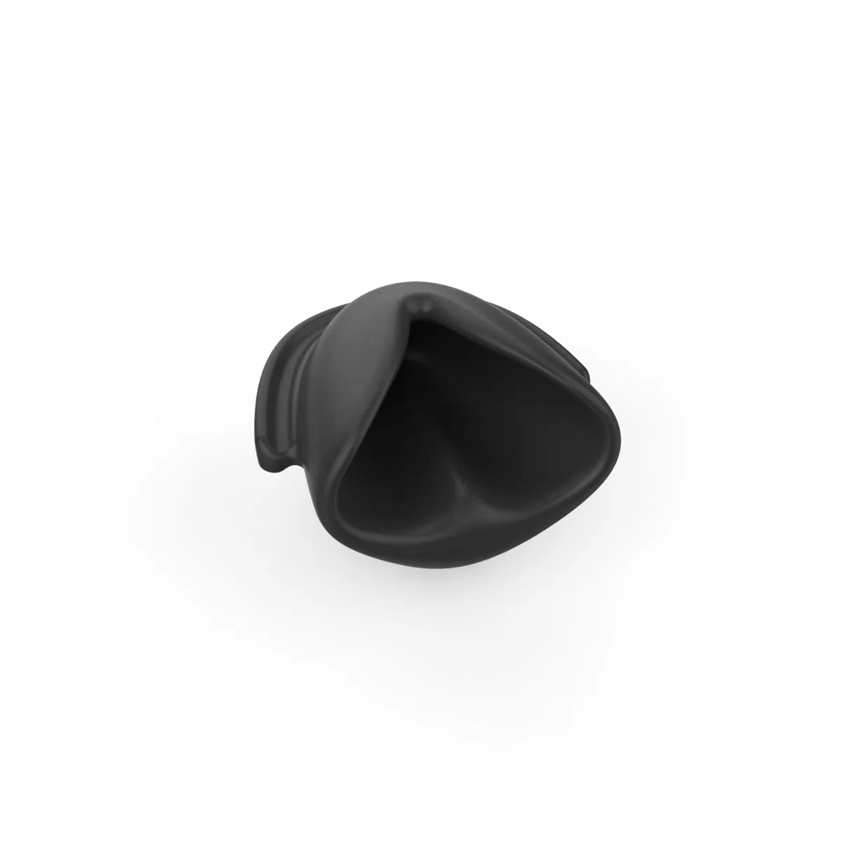 Gags Bouche En Silicone BDSM Bondage Ballgag Esclave Fétiche Jouet O-ring Ballgag Bâillon Bouche Sexe Pour Hommes, Femmes, Couples (Black)