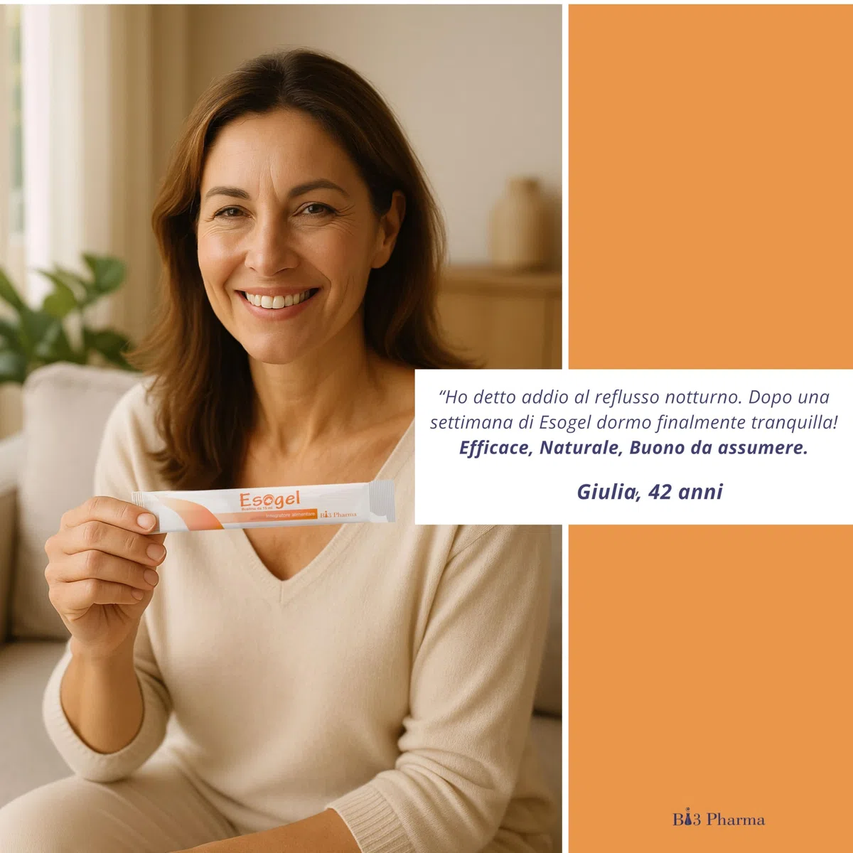 Esogel Intégrateur alimentaire avec Aloe Vera pour brûleur de Stockholm et reflux gastro-œsophagien - 20 sachets