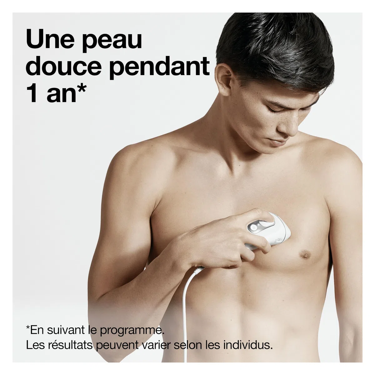 Braun Silk·expert Pro 5 PL5145 - épilateur à lumière pulsée, épilation semi-définitive à la maison, Blanc/Argent, Avec Pochette, Tête Large Et Rasoir Gillette Body