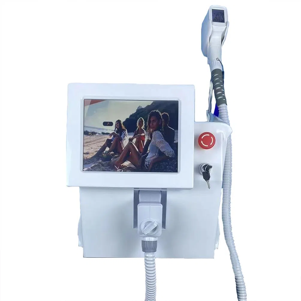 Épilateur permanent 755 808 1064 nm avec écran tactile, poignée 600 W, machine d'épilation, 50 millions de clichés, adapté à tous les salons de beauté de la peau