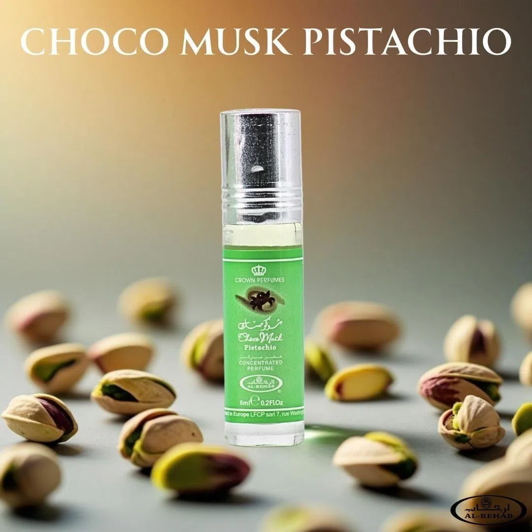 Ayat Perfumes - Coffret 4 Huiles Parfumées 6ml – Choco Musk Vanilla, Pistachio, Marshmallow & Cup Cake – Parfum de Dubaï – Mixte – Longue Durée