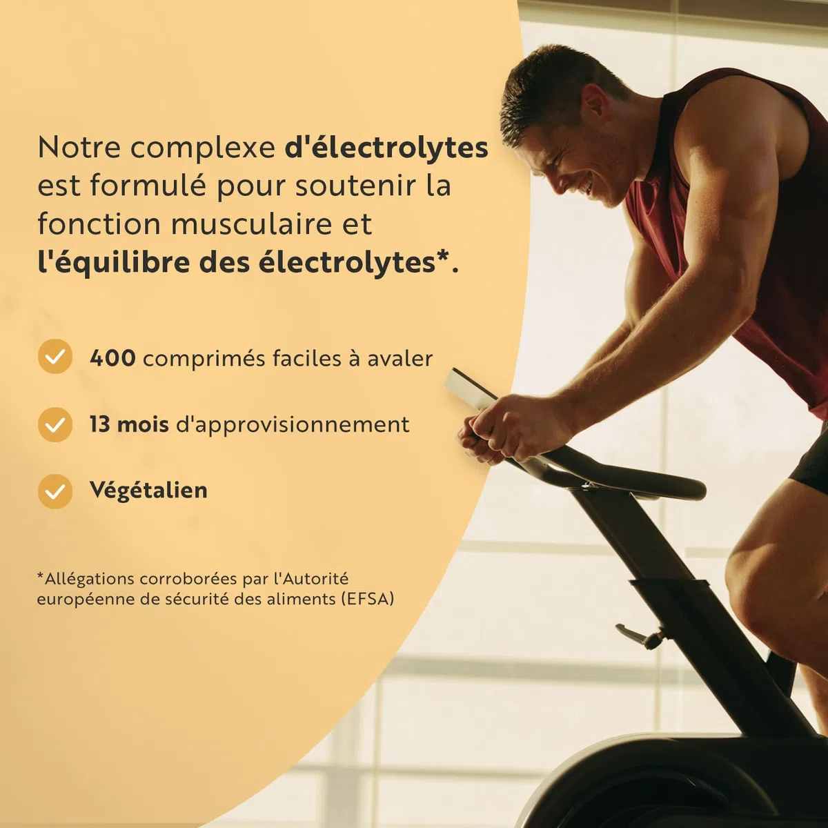 Electrolyte Complex 900mg, 400 Comprimés (1+ An) avec Magnesium Calcium Potassium Complément Alimentaire - Fonction Musculaire (EFSA) Electrolytes Hydratation sans Sucre - Nutravita