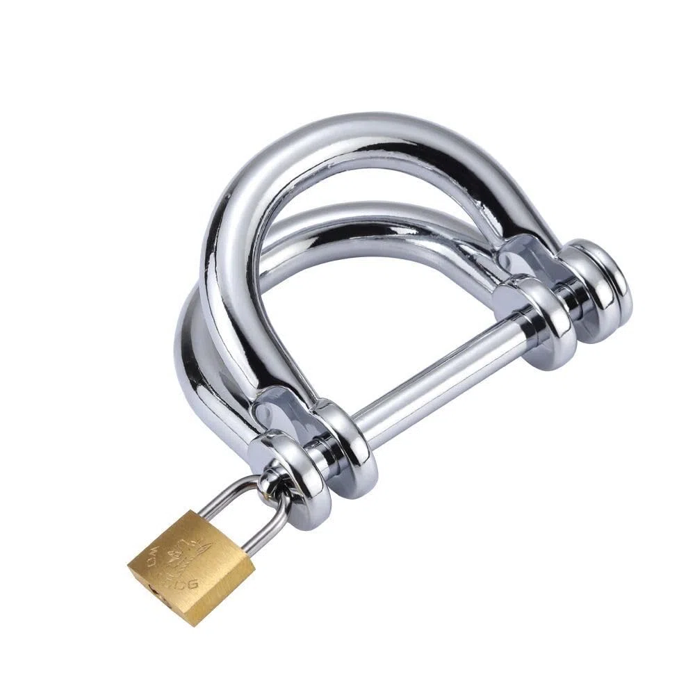 Menottes SM verrouillables en métal – avec cadenas et clés – accessoire intense pour jeux de bondage et scénarios fétichistes, pour femmes et hommes