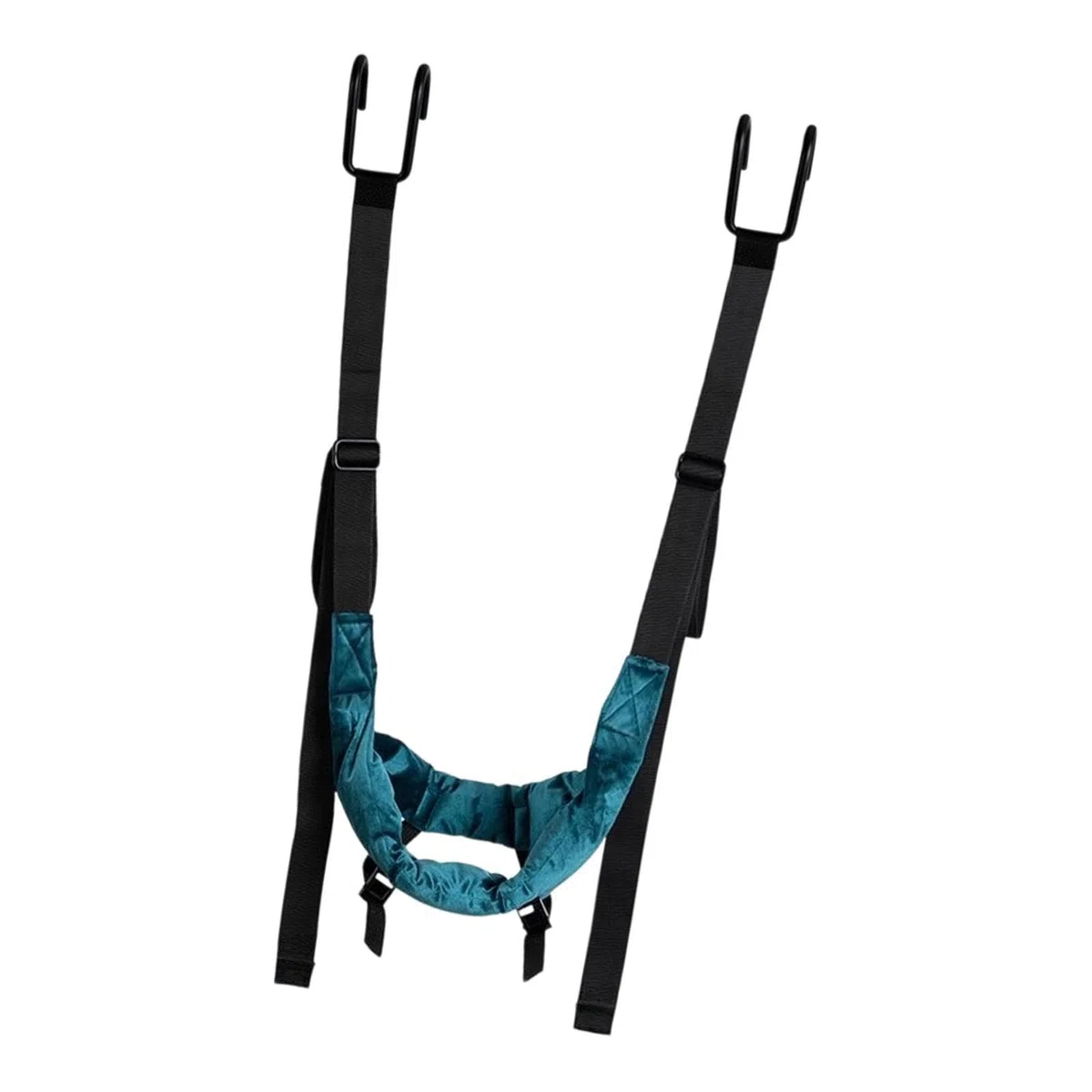Dispositif de Traction Cervicale, Hamac D'étirement Du Cou, Respirant, Confortable, Facile à Installer, Sangle de Suspension Portable pour Femmes, Sans Poignée