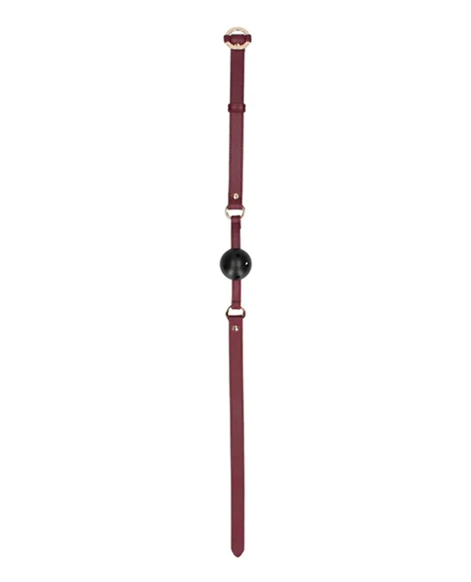 Ouch Halo - Breathable Ball Gag - Burgundy