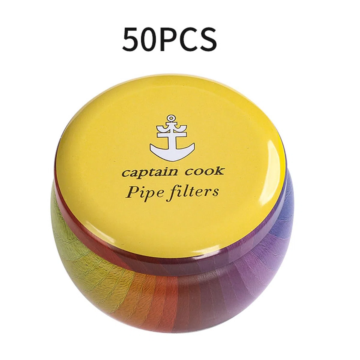 VOVCIG Lot de 50 filtres à charbon actif fin de qualité supérieure - 9 mm - Coques de noix de coco - Charbon actif pour fumer sans danger