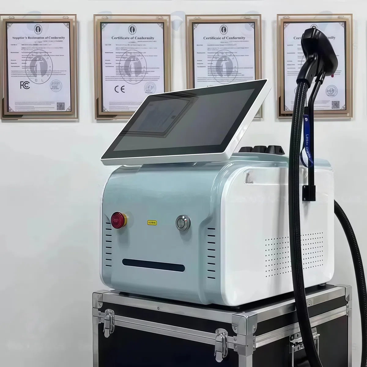 Machine d'épilation laser de diode Professionnel homme ou femme lasers Glace Pitanium 755nm 808nm 1064nm Machine d'épilation laser